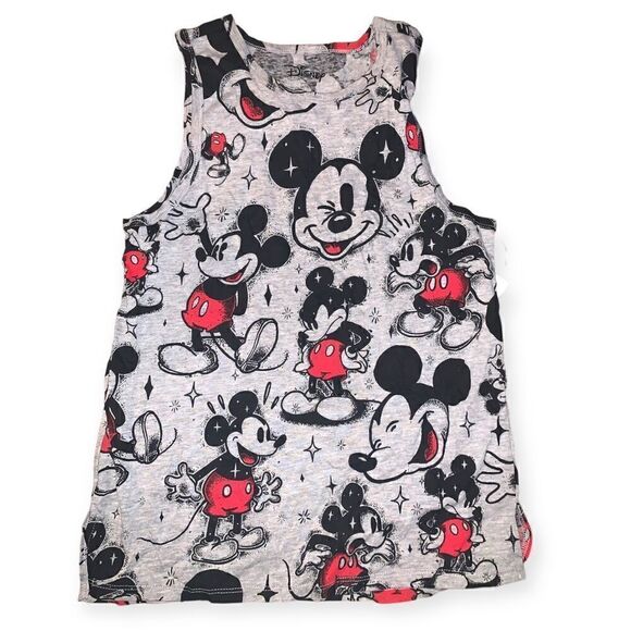 Disney Tops - DISNEY MICKEY MOUSE GRAY JUNIORS